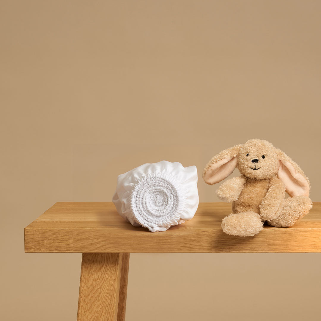 Kids - Hoeslaken TENCEL™ Sateen Wit