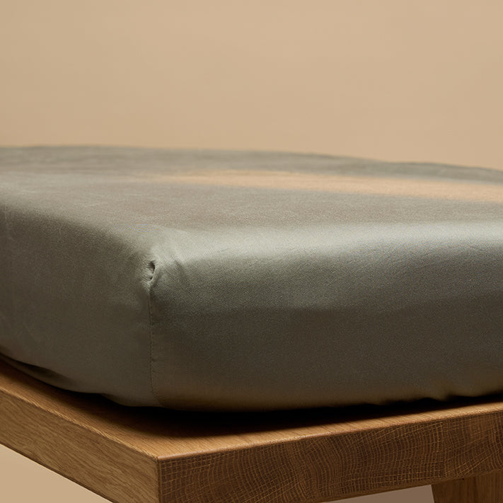 TENCEL™ Twill Hoeslaken Olijfgroen