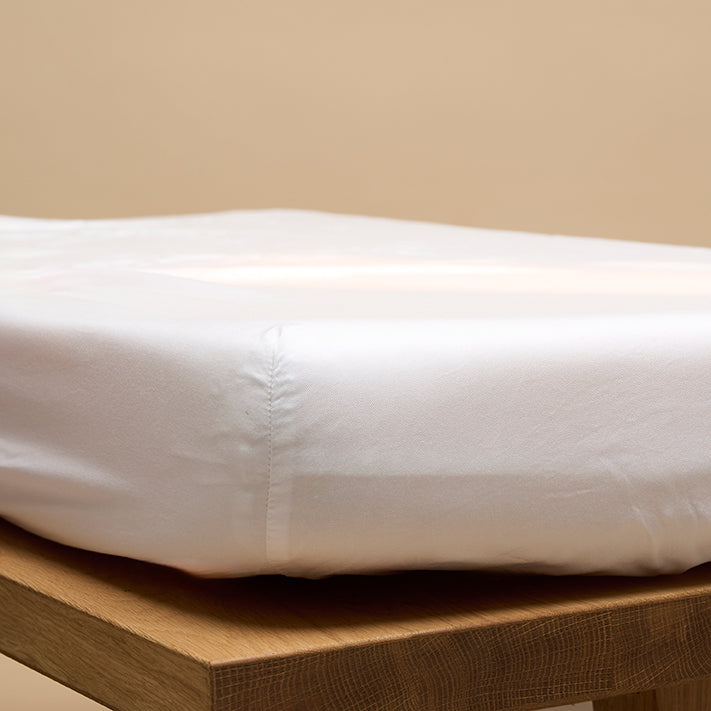 TENCEL™ Twill Hoeslaken Wit