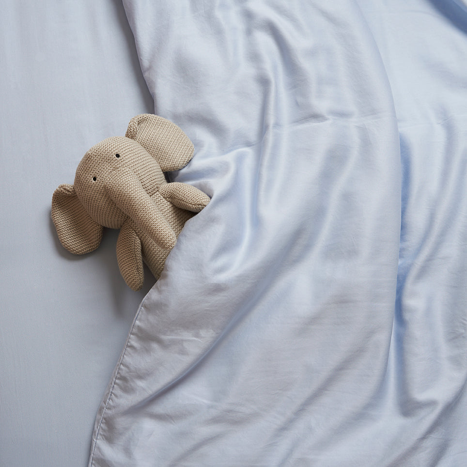 Kids - Hoeslaken TENCEL™ Twill Licht Blauw