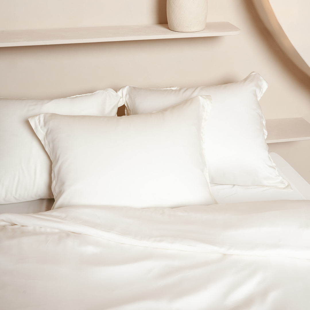 TENCEL™ - Sateen Dekbedovertrek Champagne