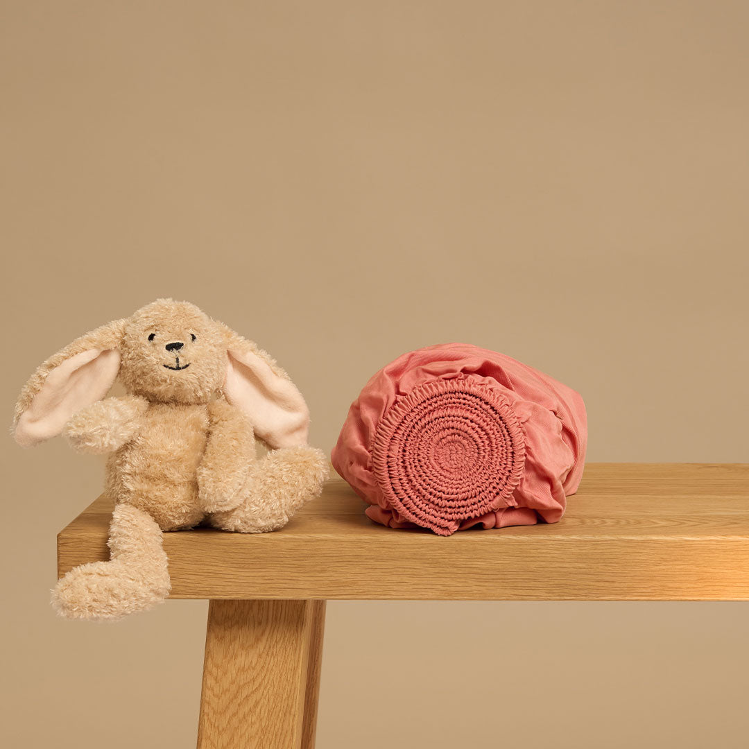 🎁 Kids - Hoeslaken TENCEL™ Twill Blush (100% off)