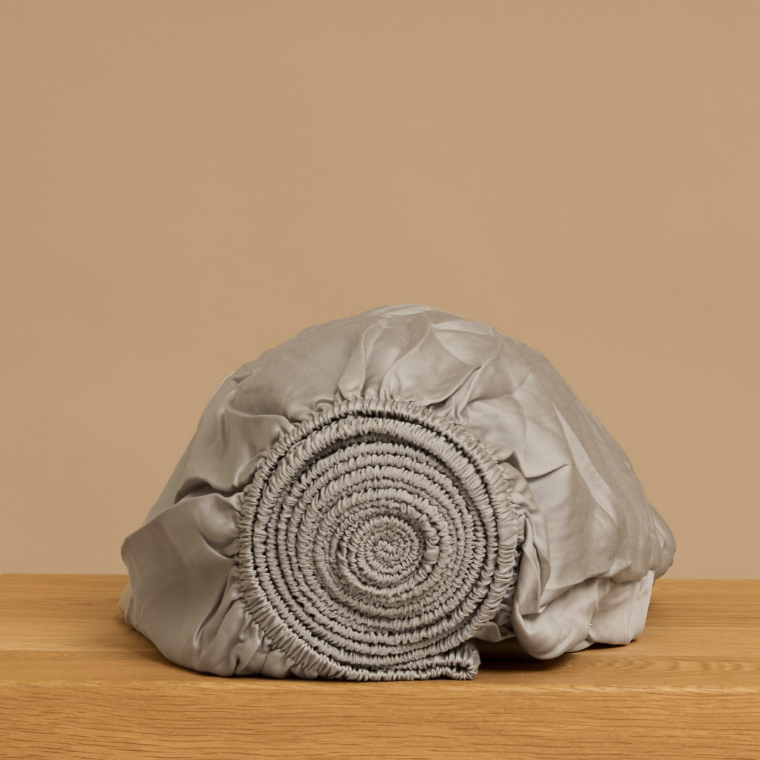 100% TENCEL Taupe hoeslaken op rol