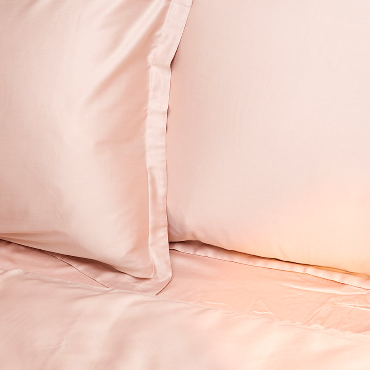 Eco Bamboe Kussensloop Powder peach