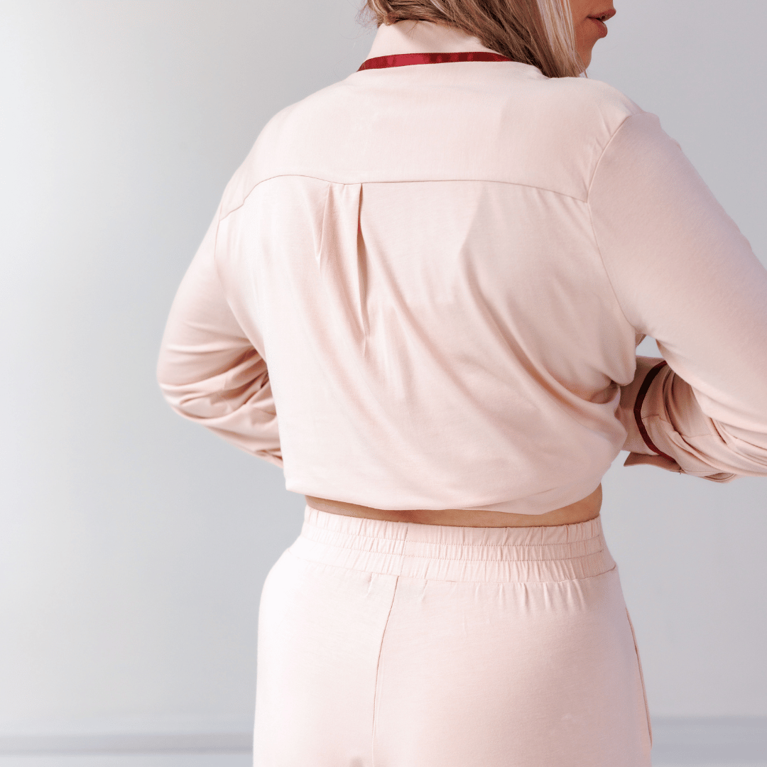 TENCEL™ Pyjama Set Dames Powder Peach