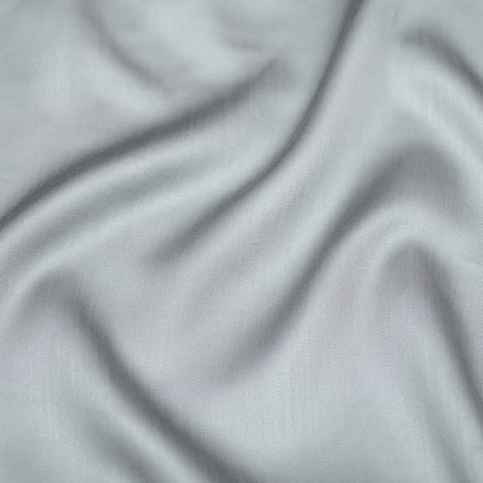 Tencel stof grijs blauw