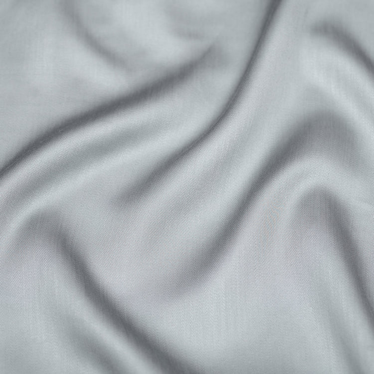 Tencel stof grijs blauw