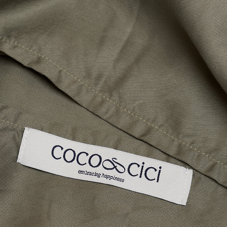 TENCEL™ Twill Kussensloop Olijfgroen