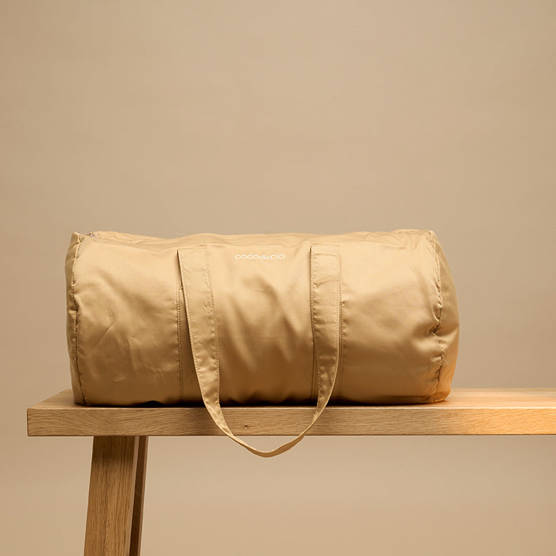 🎁 TENCEL™ Twill Weekendtas - Okergeel (100% off)