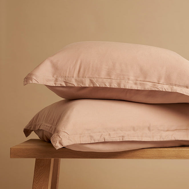 Productfoto van Tencel kussenslopen in de kleur peach