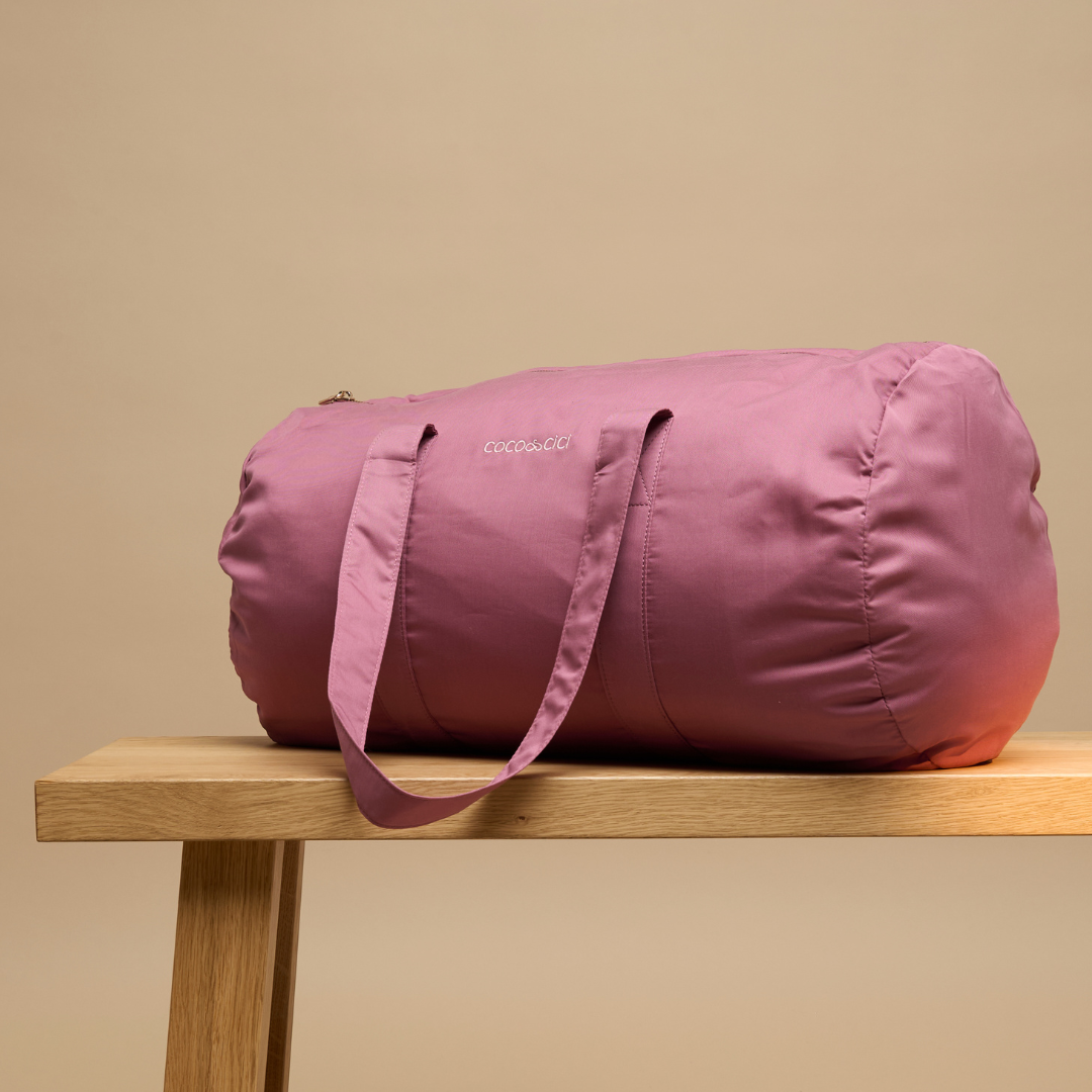 🎁 TENCEL™ Twill Weekendtas - Dusty Rose (100% off)