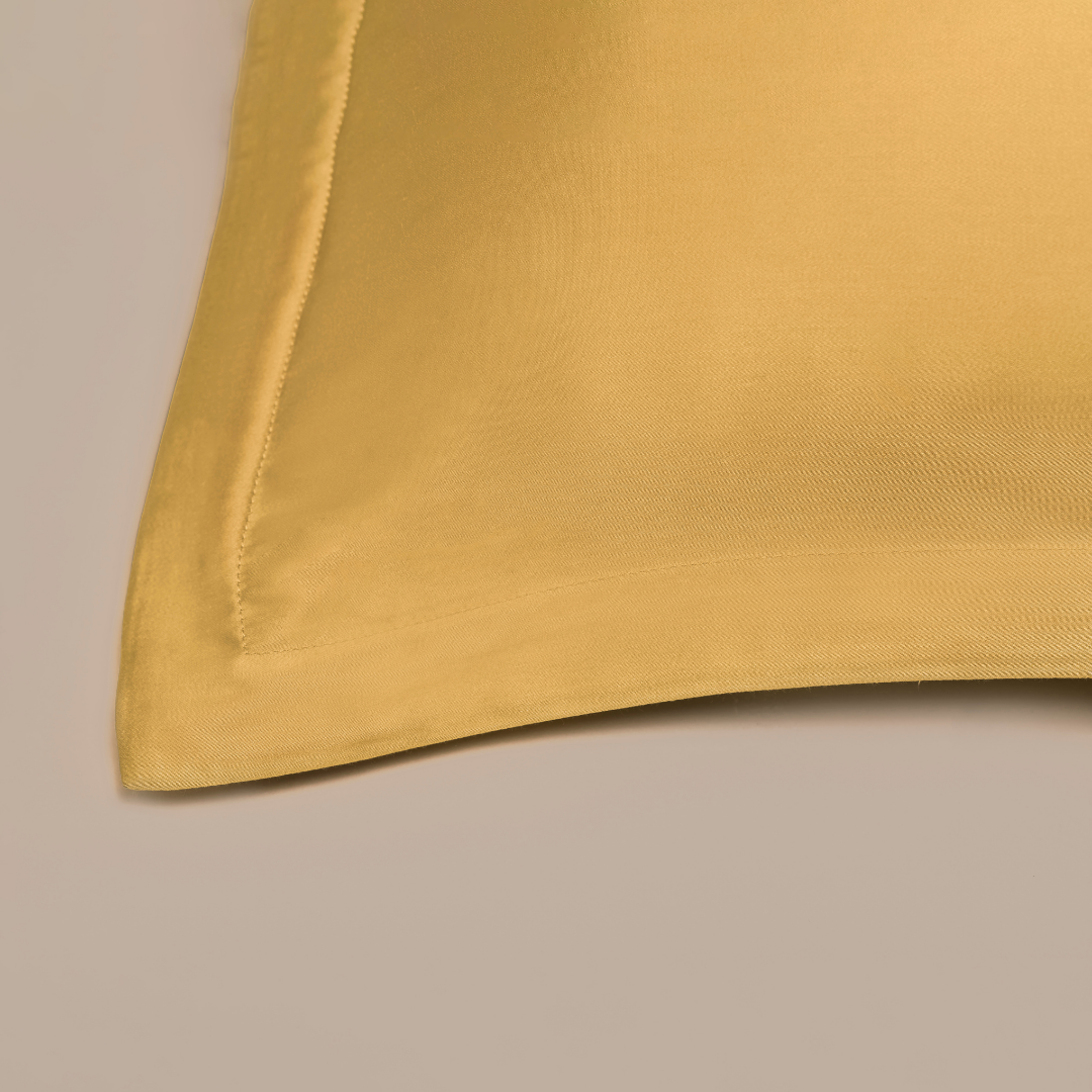 Deze kussensloop okergeel en anti allergie kussensloop past bij jouw anti allergie kussen. 